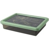 LEGO Opbergbox met Deksel Small Ninjago ZANDGROEN