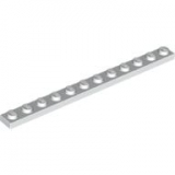 LEGO Plaat 1x12 WIT (100 stuks)