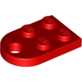 Lego plate 2 x 3 with hole sale