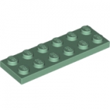 LEGO Plaat 2x6 ZANDGROEN (100 stuks)