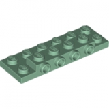 LEGO Plaat 2x6x2/3 met 4 Zij-noppen ZANDGROEN (100 stuks)