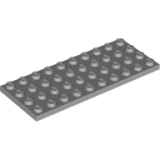 LEGO Plaat 4x10 LICHTGRIJS (10 stuks)
