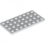 LEGO Plaat 4x8 WIT (10 stuks)