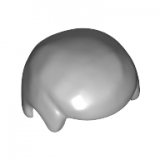 LEGO Pruik Man LICHTGRIJS (100 stuks)