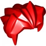 LEGO Wig Manga 2 RED (10 pcs)