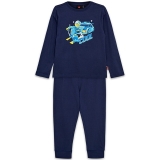 LEGO Pyjama City DONKERBLAUW (LWARIS 114- Maat 134)