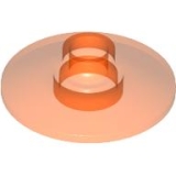 LEGO Radar 2x2 TRANS-NEON ORANGE (100 pcs)