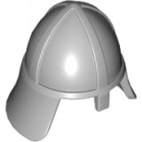 LEGO Ridderhelm met Nekbescherming LICHTGRIJS (100 stuks)