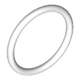 LEGO Rubber Band 2x2 WIT (100 stuks)