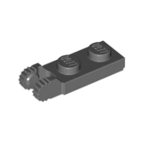 LEGO Scharnier Plaat 1x2 DONKERGRIJS (100 stuks)