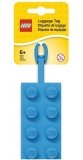 LEGO Bagage Label Steen 2x4 BLAUW