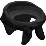 LEGO Sjaal ZWART (10 Stuks)