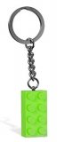 LEGO Key Chain Brick 2x4 LIME