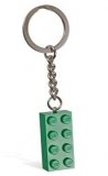 LEGO Key Chain Brick 2x4 GREEN