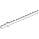 LEGO Bar 6L with Stop Ring WHITE (100 pcs)