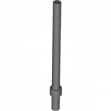 LEGO Staaf 6L met Stopring DONKERGRIJS (100 stuks)