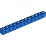 LEGO Brick 1x12 with Holes BLUE (10 pcs)