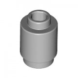 LEGO Steen 1x1 Rond LICHTGRIJS (100 stuks)