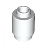 LEGO Steen 1x1 Rond WIT (100 stuks)