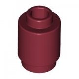 LEGO Brick 1x1 DARK RED (100 pcs)