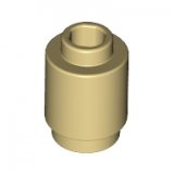 LEGO Steen 1x1 Rond BEIGE (100 stuks)