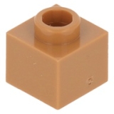LEGO Steen 1x1x2/3 NOUGAT (100 stuks)