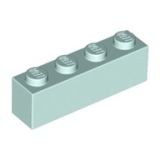 LEGO Steen 1x4 LICHTAQUA (100 stuks)