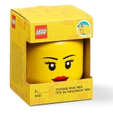 LEGO Opbergbox Hoofd XS Girl