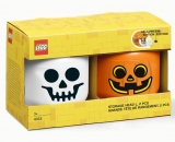 LEGO Opbergbox Hoofd L Halloween Duo Pack