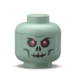 LEGO Storage Head S Skeleton SAND GREEN