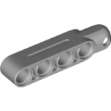 LEGO Steering Arm 5x1 with Tow Ball Socket LIGHT GRAY