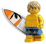 LEGO Surfer met Surfplank