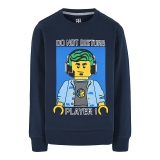 LEGO Sweatshirt City DONKERBLAUW (M12010302 - Maat 128)