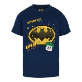 LEGO T-Shirt Batman DONKERBLAUW (M-22774 - Maat 134)
