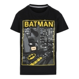LEGO T-Shirt Batman ZWART (M12010199 - Maat 110)