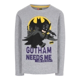 LEGO T-Shirt Batman LICHTGRIJS (M12010214 - Maat 134)