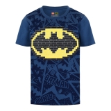 LEGO T-Shirt Batman DONKERBLAUW (M12010191 - Maat 104)