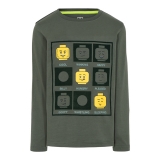 LEGO T-Shirt DONKERGROEN (M-22650 - Maat 104)