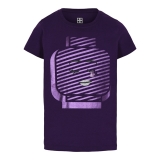LEGO T-Shirt DONKERPAARS (M-22723 - Maat 128)