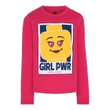 LEGO T-Shirt DONKERROZE (M-22727 - Maat 140)