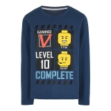 LEGO T-Shirt DONKERBLAUW (M12010213 - Maat 128)
