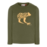 LEGO T-Shirt DONKERGROEN (LWTIAS 603 - Maat 116)