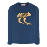 LEGO T-Shirt DONKERBLAUW (LWTIAS 603 - Maat 122)