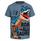 LEGO T-Shirt Jurassic World BLAUW (M12010409 - Maat 140)