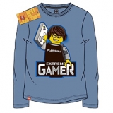 LEGO T-Shirt LICHTBLAUW (M12010198 - Maat 116)
