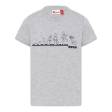 LEGO T-Shirt LICHTGRIJS (LWTINUS 306 - Maat 116)