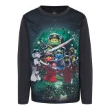 LEGO T-Shirt Ninjago DONKERGRIJS (CM-51130 - Maat 104)