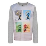 LEGO T-Shirt Ninjago LICHTGRIJS (CM-51118 - Maat 110)