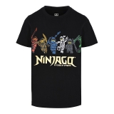 LEGO T-Shirt Ninjago ZWART (M12010203 - Maat 122)