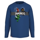 LEGO T-Shirt Ninjago DONKERBLAUW (M12010467 - Maat 140)